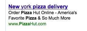Targetted PPC Ad